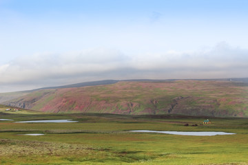 Obraz premium Perdersi in Islanda