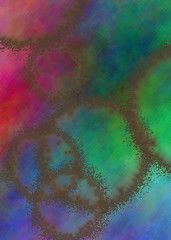 Abstract with stains