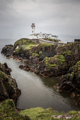 Fototapeta na wymiar Fanad Head Lighthouse, fantastic destination in Donegal, Ireland