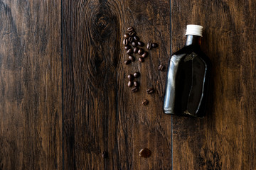 Cold brew coffee in a bottle.