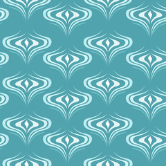 Peacock feather pattern