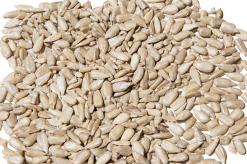 sunflower seeds peeled background photo. Beautiful picture, background, wallpaper