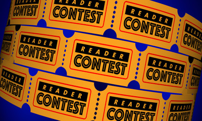 Reader Contest Audience Web Online Tickets 3d Illustration