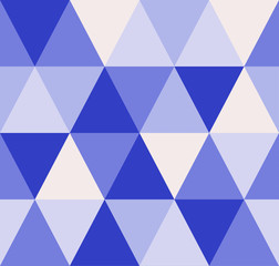 Colored abstraction in retro style made with triangles. Multicolor abstract background. Retro pattern