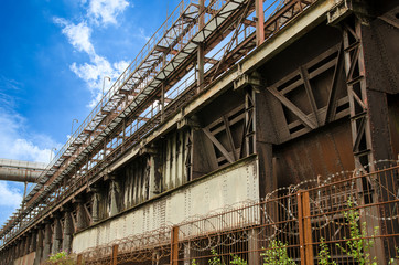 Fototapeta premium Stillgelegtes Stahlwerk Dortmund Phönix 10