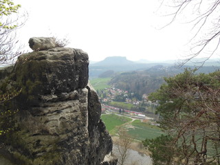S&auml;chsische Schweiz. Bastei