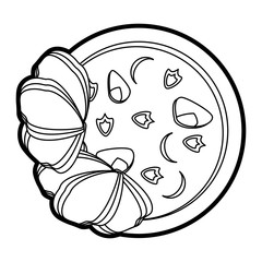 food vector illustration