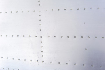 Metal plate texture. Part of plane