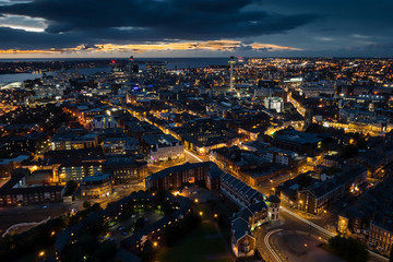 Fototapeta na wymiar Liverpool at night