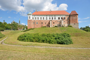 Zamek w Sandomierzu.