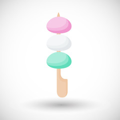 Mochi vector flat icon