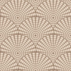 Vector abstract seamless geometrical pattern with beige stones
