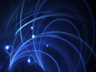 Abstract fractal background