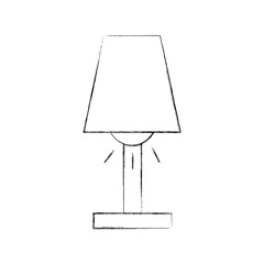 Room lamp isolated icon