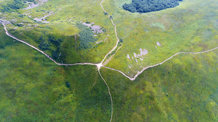 Aerial landscape