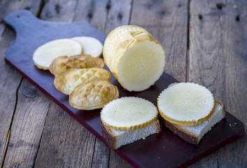Smoked cheese Oscypek