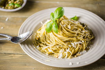 Spagetti Pesto 