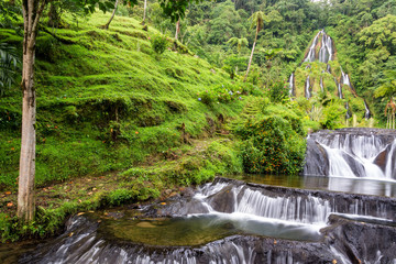 Waterfall at Santa Rosa de Cabal, Colombia