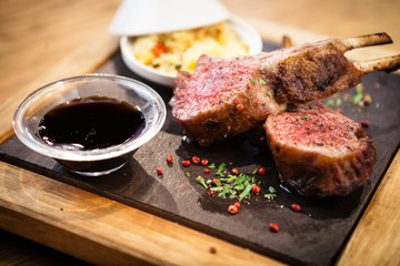 Rack of New Zealand lamb