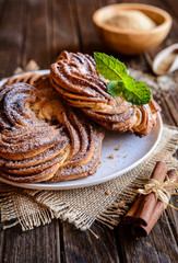 Kringle - Estonian cinnamon braid bread
