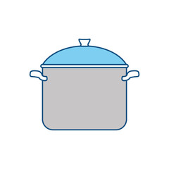 Saucepan kitchenware isolated