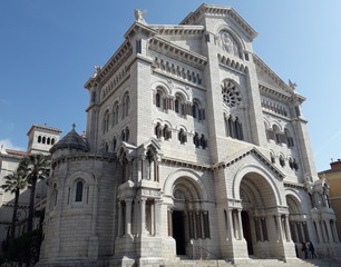 Fototapeta na wymiar Cathédrale de Monaco