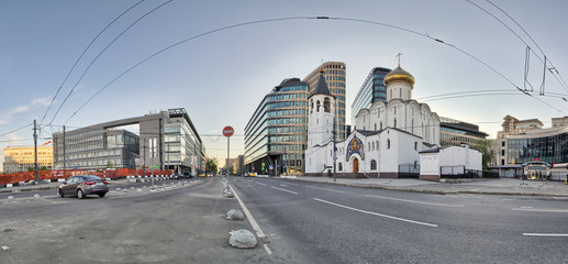 Church of Nikolaya Chudotvortsa Tverskoy Old Believers' Community - Moscow panorama