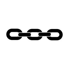 chain metal isolated icon