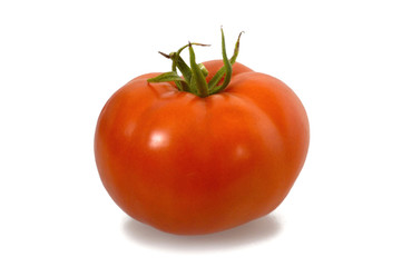 Tomato isolated on white background