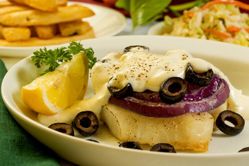 baked white fish