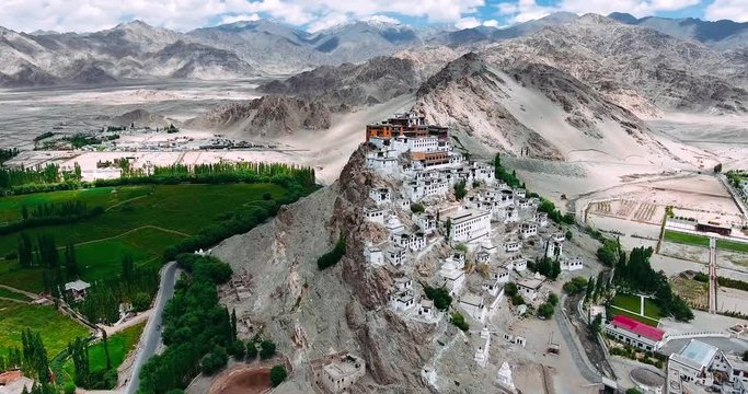 Thiksay Gompa or Thiksay Monastery is a gompa affiliated with the Gelug sect of Tibetan Buddhism. 