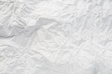 Close-up white plain paper texture
