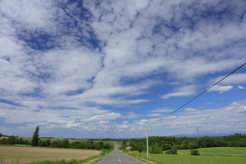 Fototapeta na wymiar Landscape of Biei Hokkaido Japan