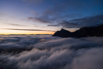 Fog Over Table Mountain