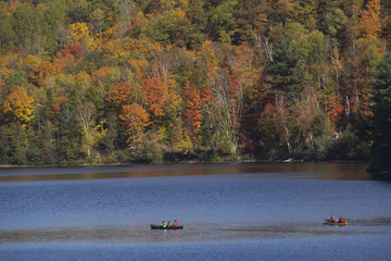 Canoe in Autumn