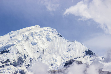 Nevado en Perú