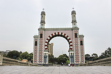 Fototapeta premium entrada de castillo