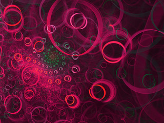 Abstract fractal background