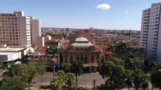 Aerial View of Ribeirao Preto city in Sao Paulo, Brazil