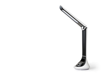 LED table lamp isolated on white background