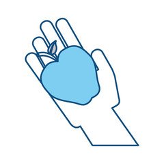 Obraz premium Apple fruit isolated