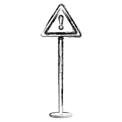 traffic signal alert symbol