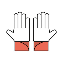 Human hand symbol