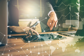 teamwork business concept.