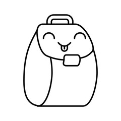 school bag kawaii character