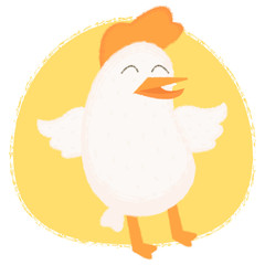 HAPPY CHICKEN VECTOR