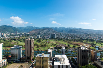 ホノルルの眺め