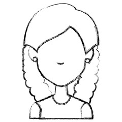 beautiful woman avatar character