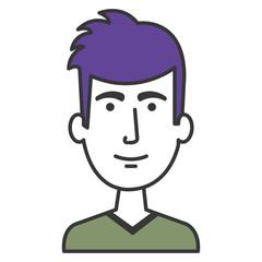 young man avatar character