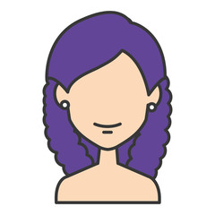 beautiful woman shirtless avatar character